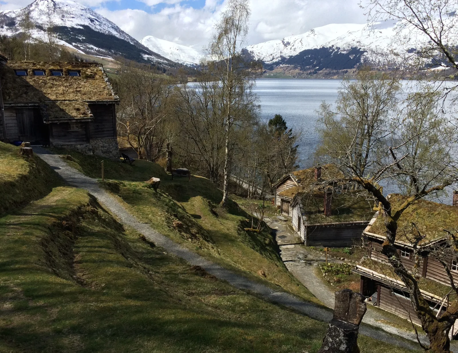 Astruptunet by Lake Jølster today