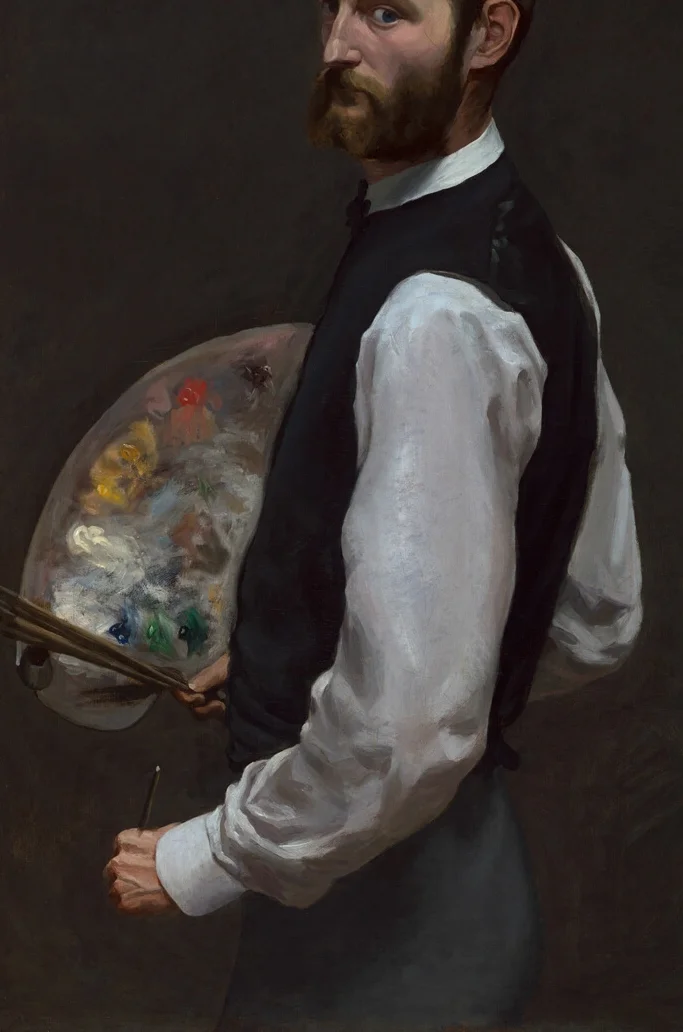 白いシャツの袖