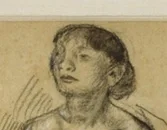 中央の踊り子の顔