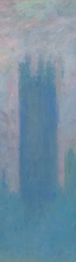 ヴィクトリア・タワーのシルエット