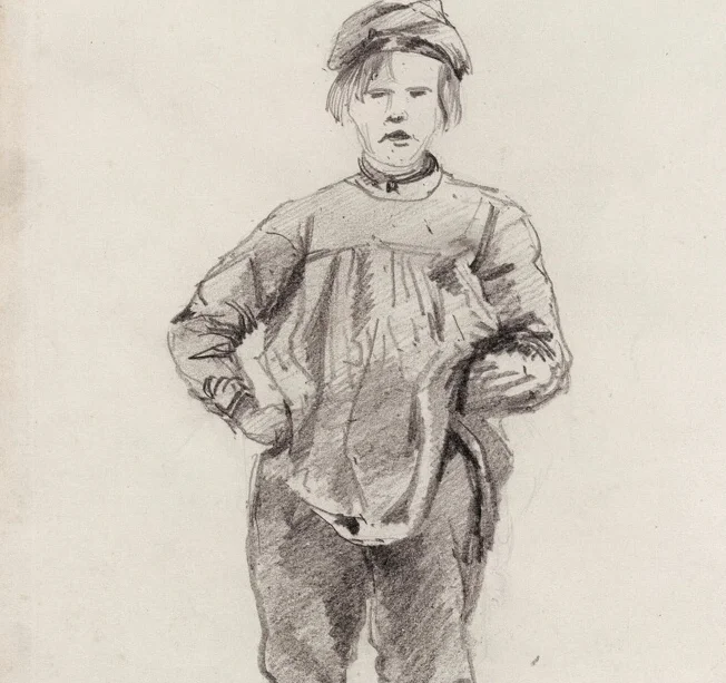 ゆったりとした上着