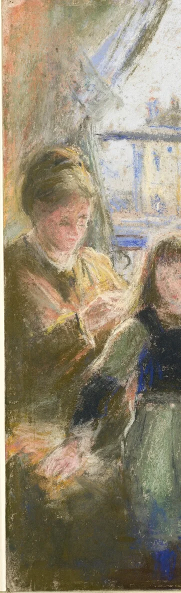 裁縫をする女性