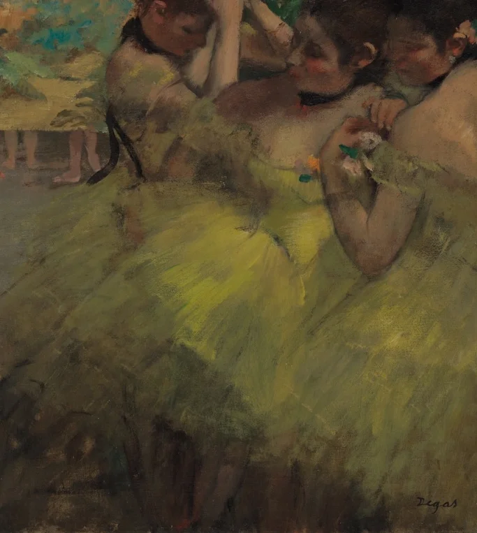 鮮やかな黄色のチュチュ