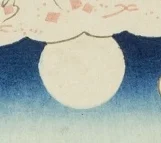 夜空に浮かぶ満月