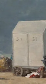 海水浴用更衣車（30番）