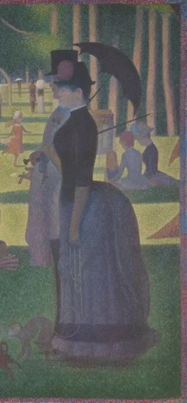 日傘を持つ女性