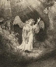 降臨する御使い