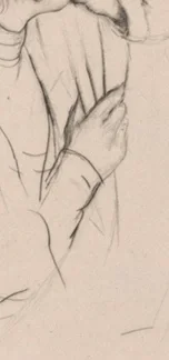 子供を支える母親の手