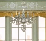 クリスタルのシャンデリア