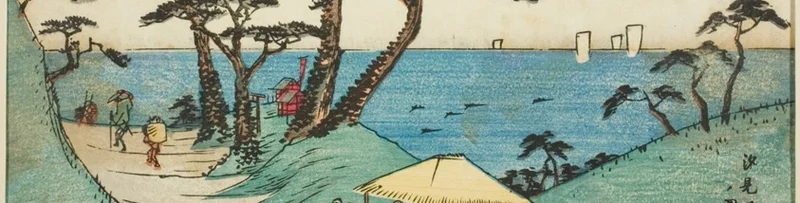 遠州灘の青い海