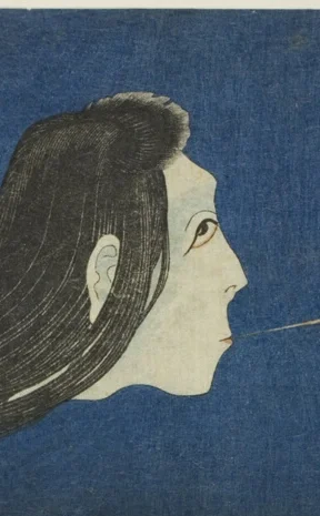 お菊の幽霊の顔