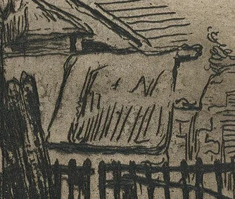 建物の影の部分