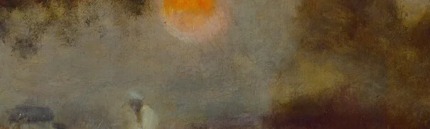 大気中の霧の層