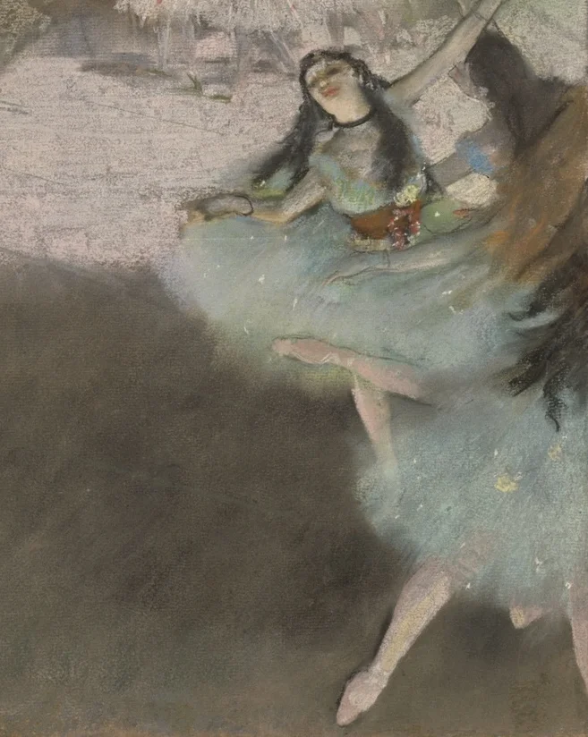 青緑色のチュチュ