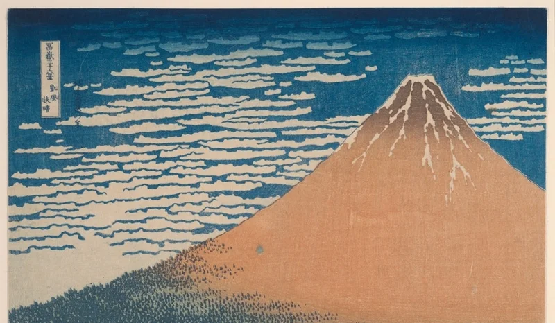 鰯雲の広がる空