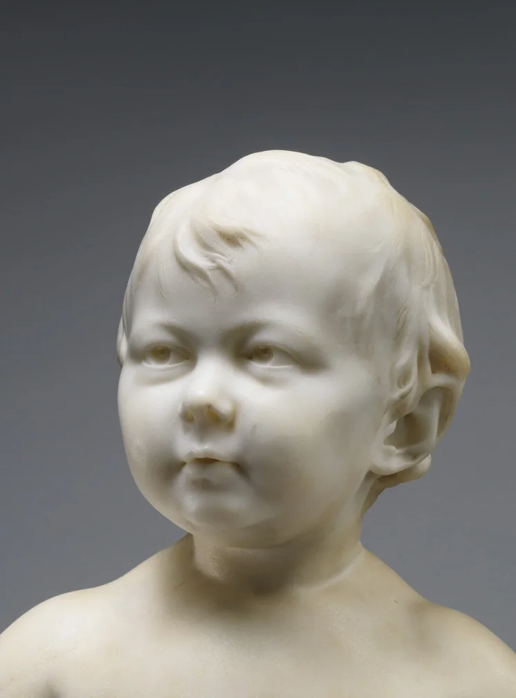 幼い子供の顔の表情