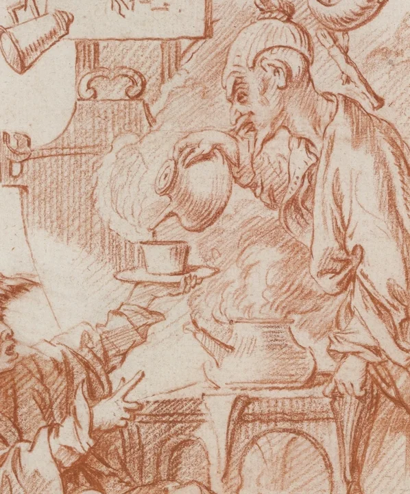 立ち昇る湯気と煙