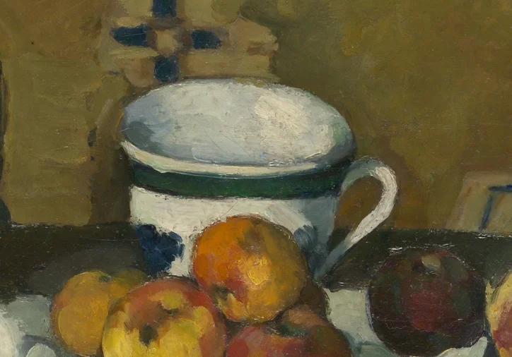 白いティーカップ