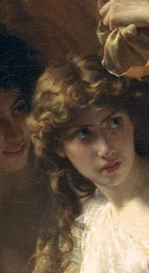 女性の不安げな表情