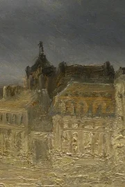 村の塔のような構造物