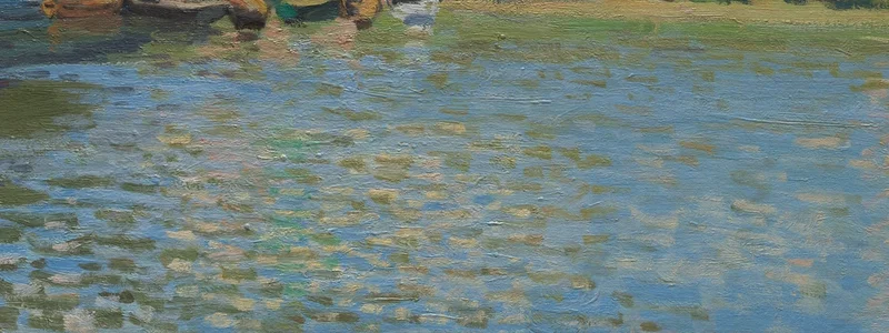 水面の波紋と光の反射